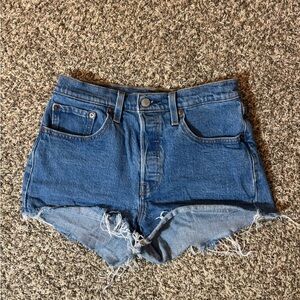 501 ORIGINAL FIT HIGH RISE WOMEN'S SHORTS